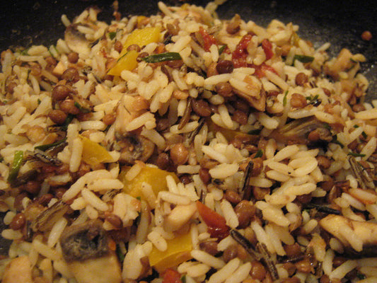 Pecan and Cranberry Wild Rice Pilaf